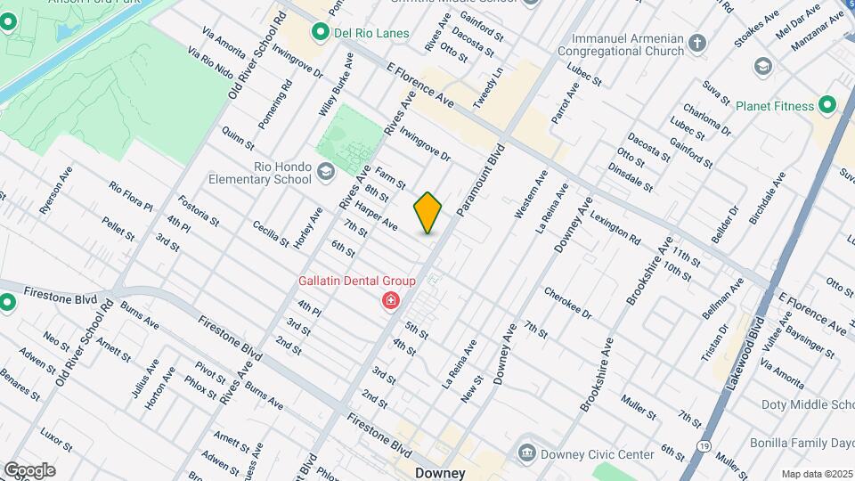 7973 Harper Ave Mapa y Detalles de la Ubicación