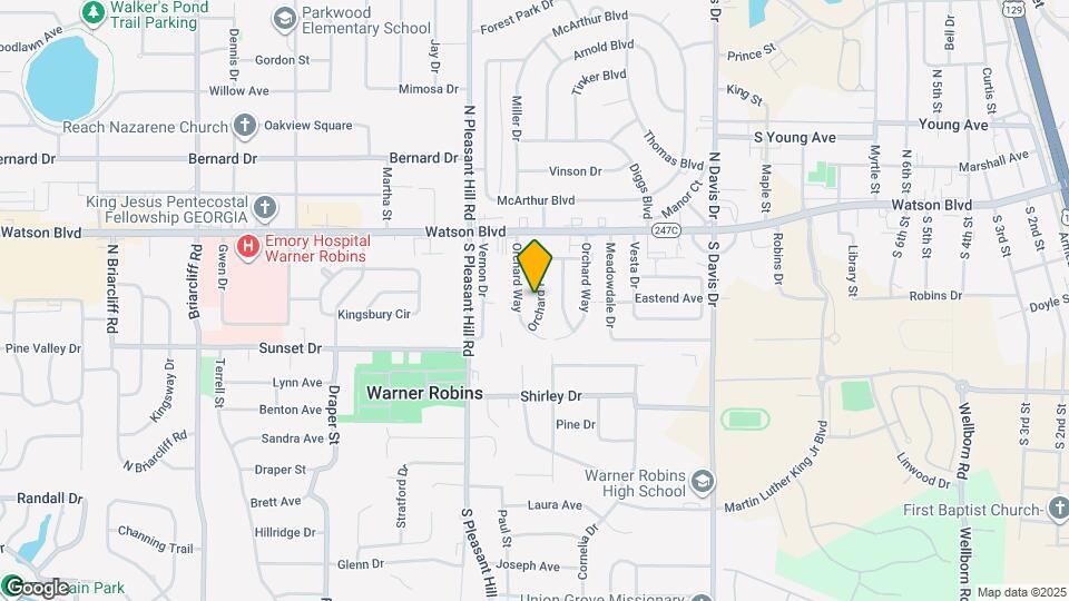 133 Orchard Pass Map and Location Details