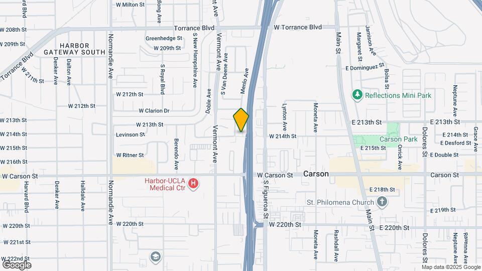 717 W 214th St Map and Location Details