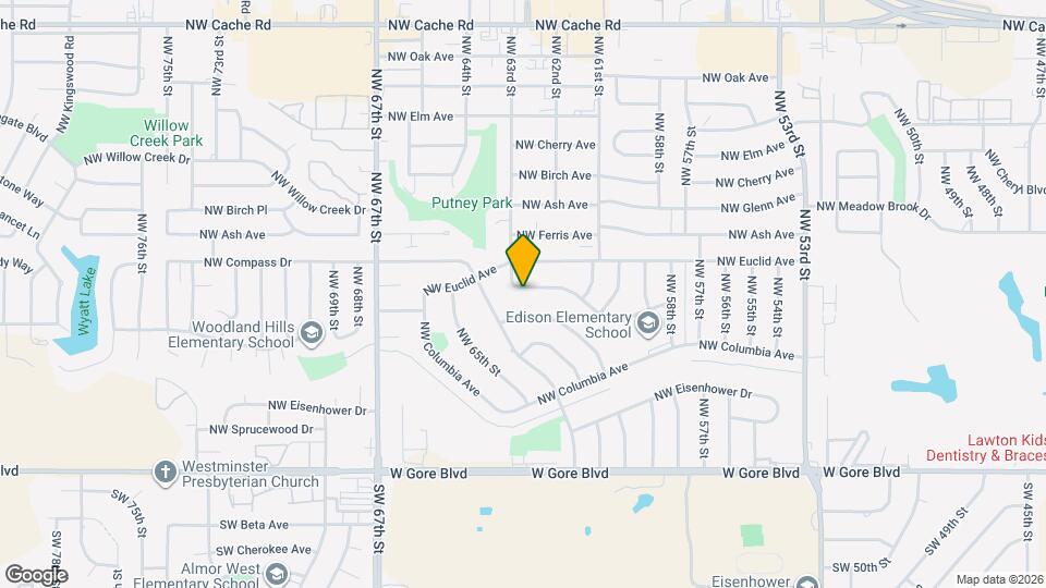 5860 NW Dearborn Ave Map and Location Details