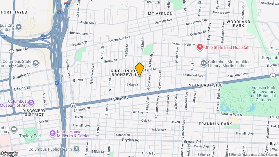 83 N 22nd St, Unit 83 N 22nd Street Map and Location Details