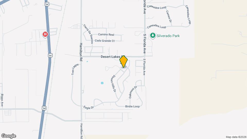 481 Desert Sun Ct Map and Location Details