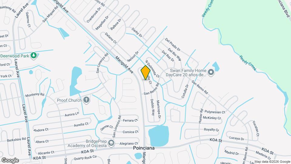 613 Deauville Ct Mapa y Detalles de la Ubicación