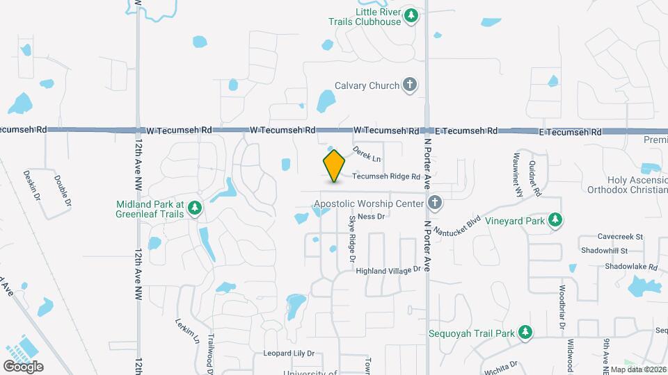 329 Tecumseh Meadows Dr Map and Location Details