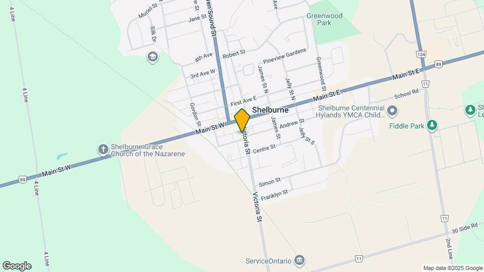 168 Victoria St Map and Location Details