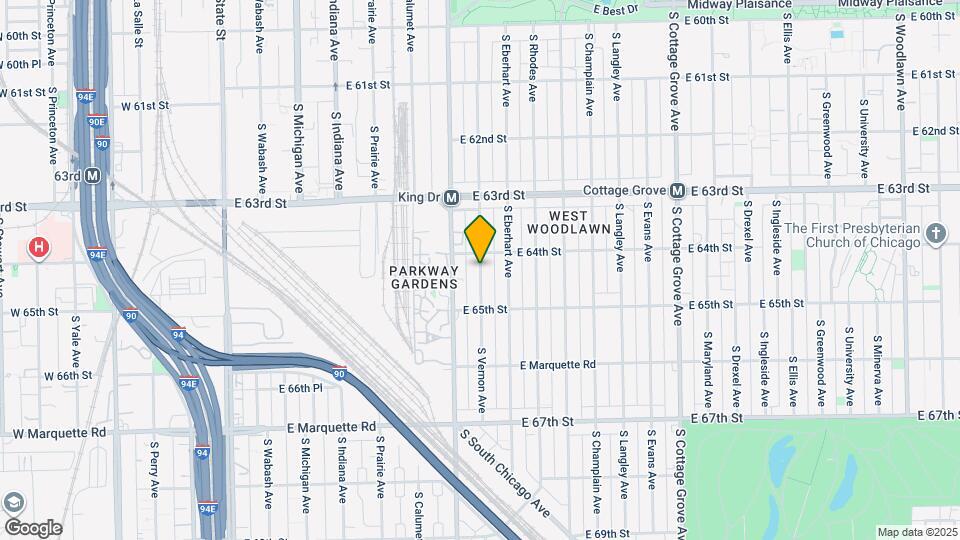 6408 S Vernon Ave Mapa y Detalles de la Ubicación