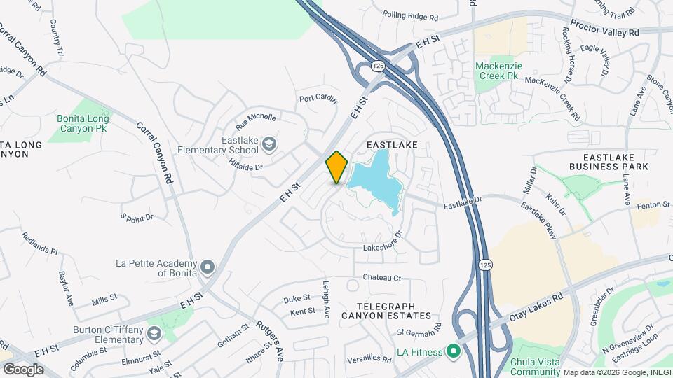 2093 Waterbury Dr Map and Location Details