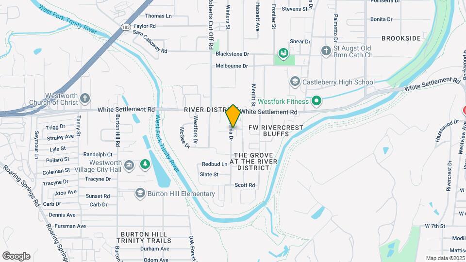 203 Athenia Dr Map and Location Details