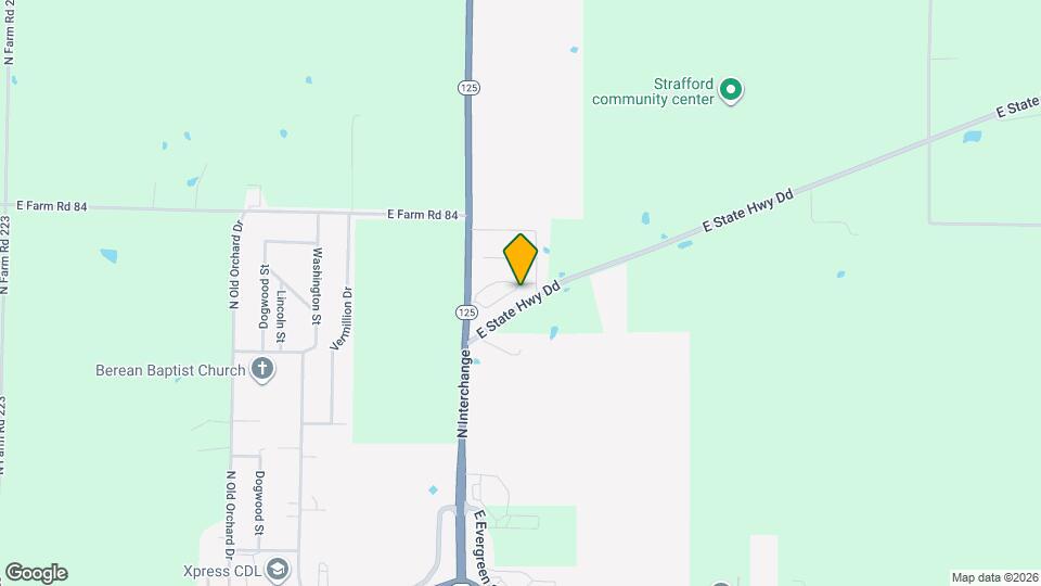 422 E Doxey St Map and Location Details