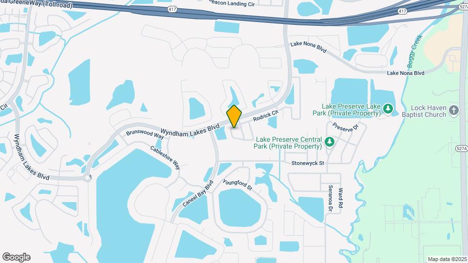 3431 Rodrick Cir Map and Location Details