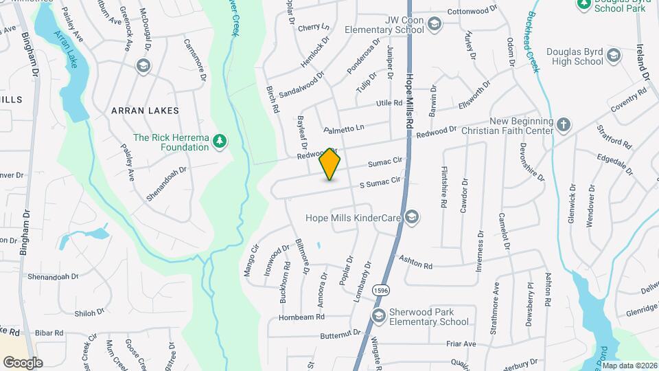 5409 Sumac Cir Map and Location Details