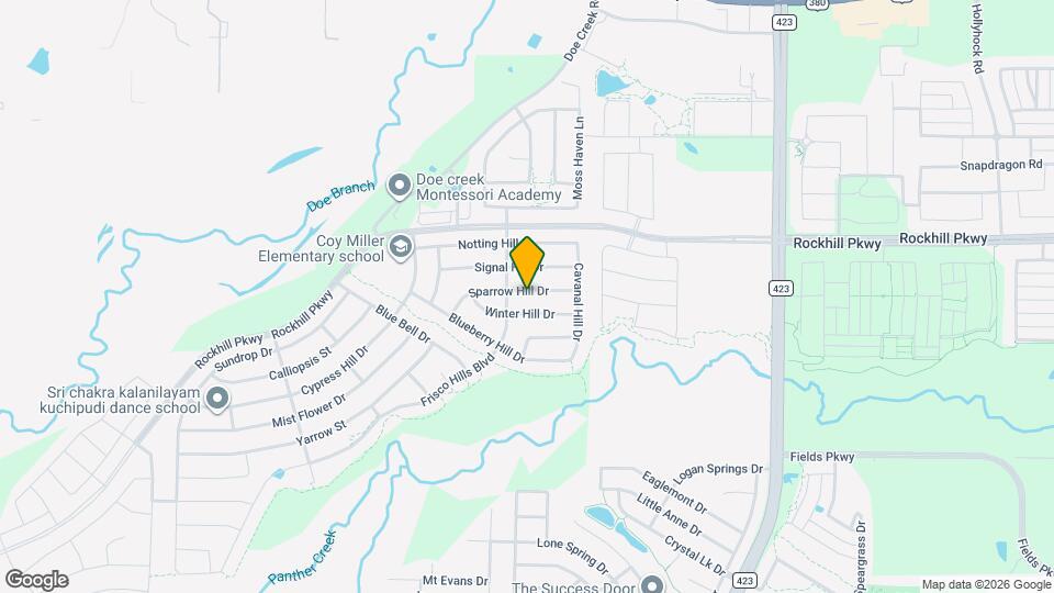 14112 Sparrow Hill Dr Map and Location Details