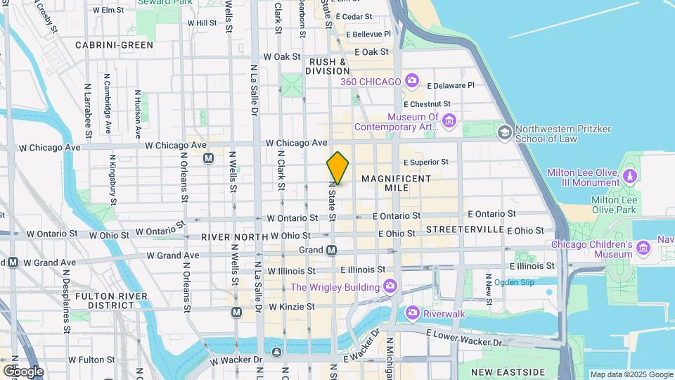 2 E Erie St, Unit 3512 Map and Location Details