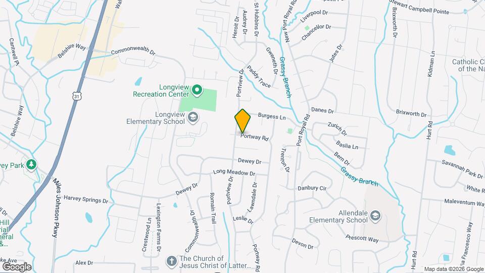 1883 Portway Rd Map and Location Details