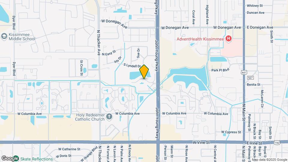 1218 Bermuda Lakes Ln Map and Location Details