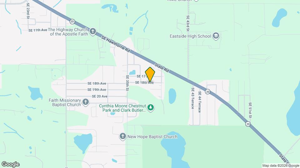 3741 SE 18th Ave Map and Location Details