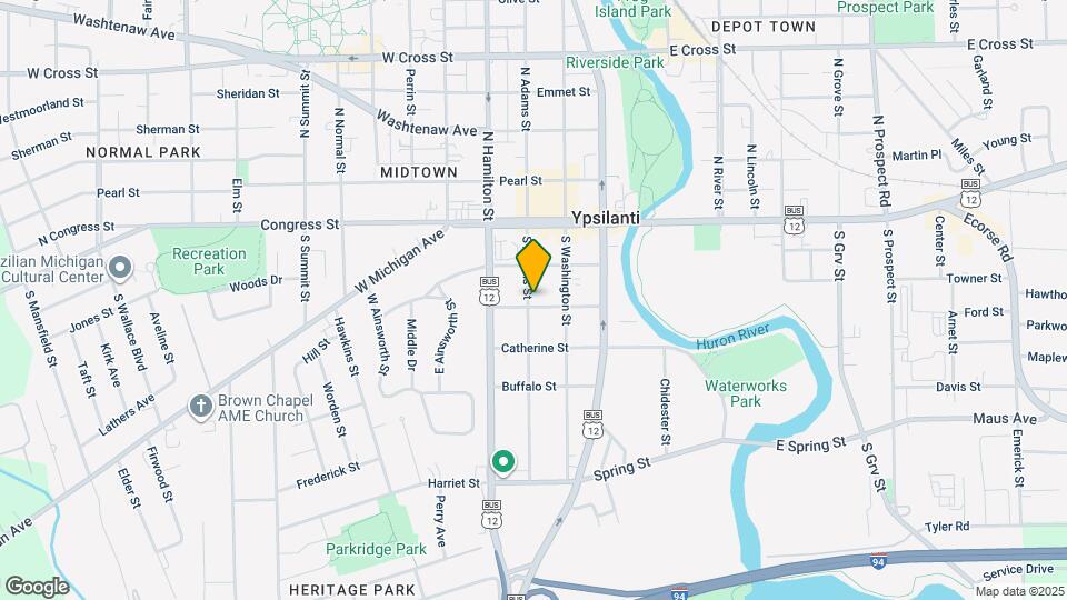 218 Woodward St Map and Location Details