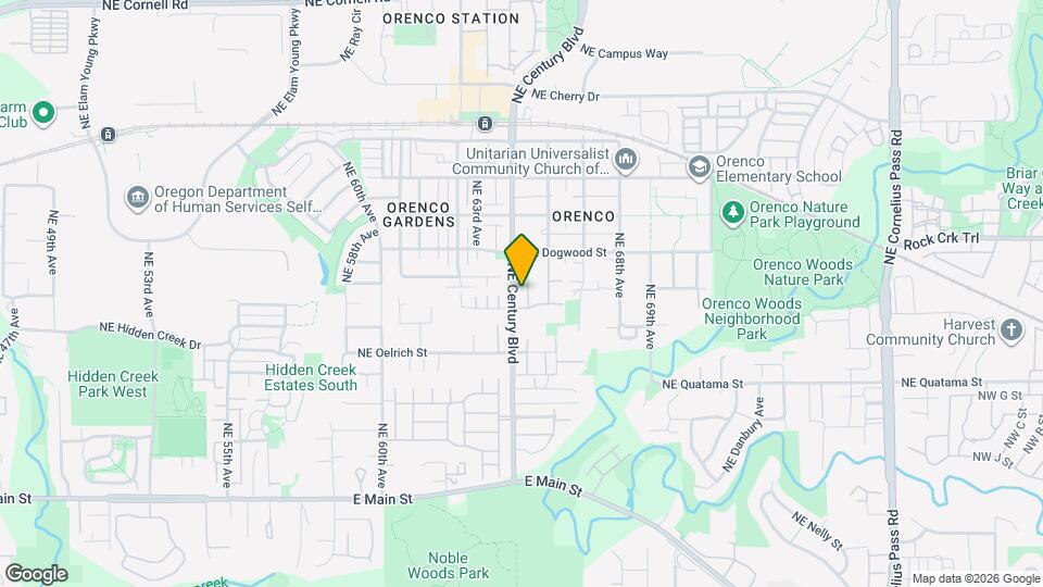 731 NE 65th Ct Map and Location Details