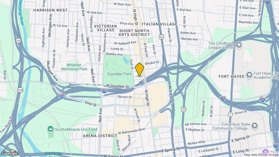 24 W Poplar Ave Mapa y Detalles de la Ubicación