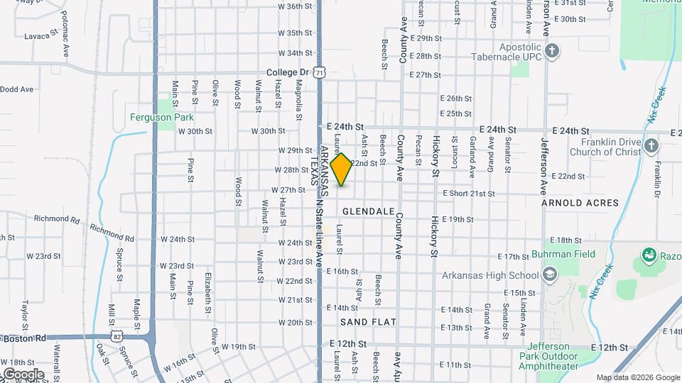 2012 Laurel St Map and Location Details