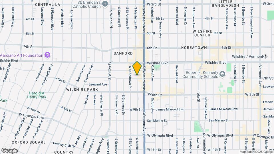3827-3829 W 7th St Map and Location Details
