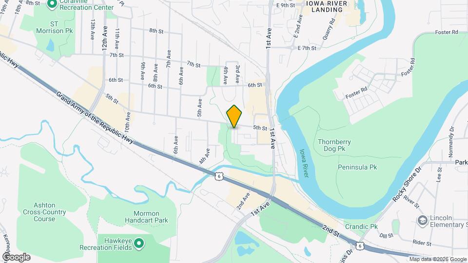 320 Clark Dr Map and Location Details