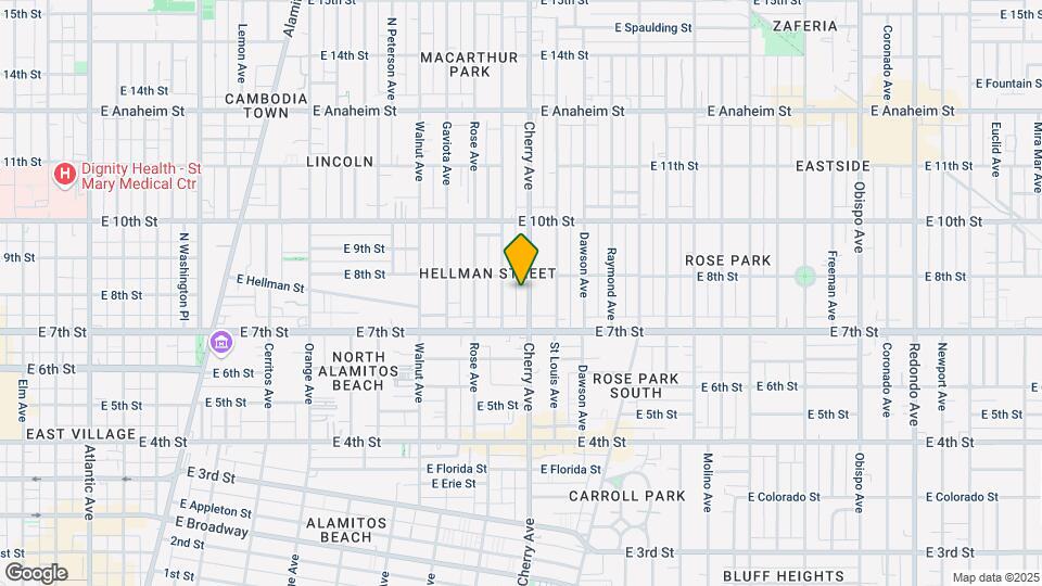 769 Cherry Ave Map and Location Details