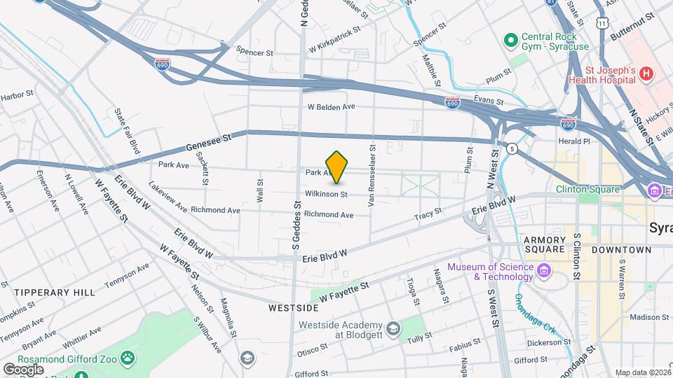 426 Wilkinson St, Unit 1/F Map and Location Details