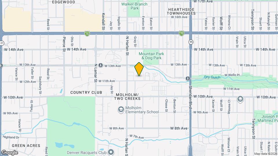 Dry Gulch Commons Mapa y Detalles de la Ubicación