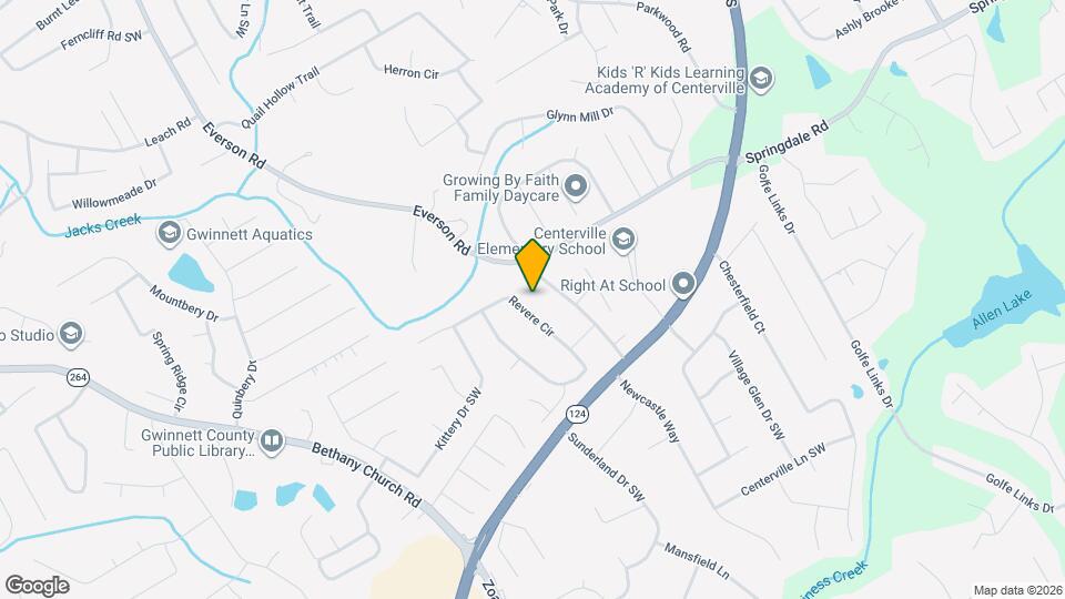 3335 Revere Cir Mapa y Detalles de la Ubicación