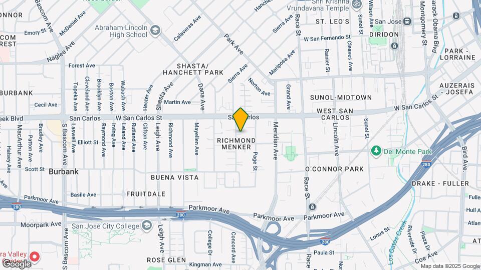 362 S Willard Ave Map and Location Details