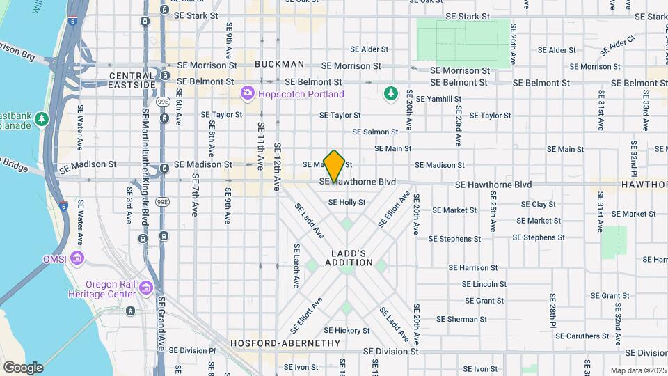 1512 SE Hawthorne Blvd Map and Location Details