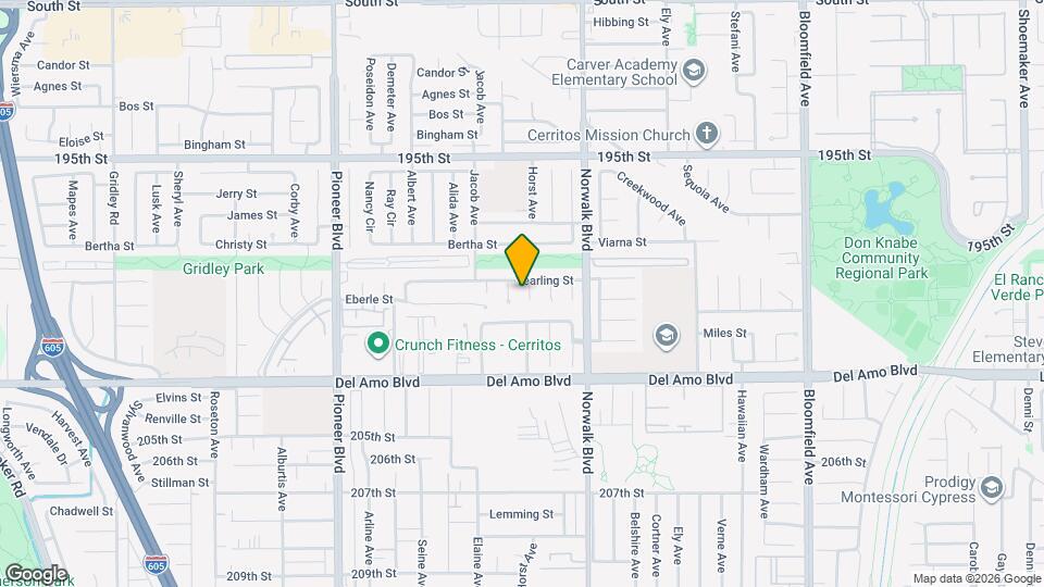 19915 Horst Ave Map and Location Details