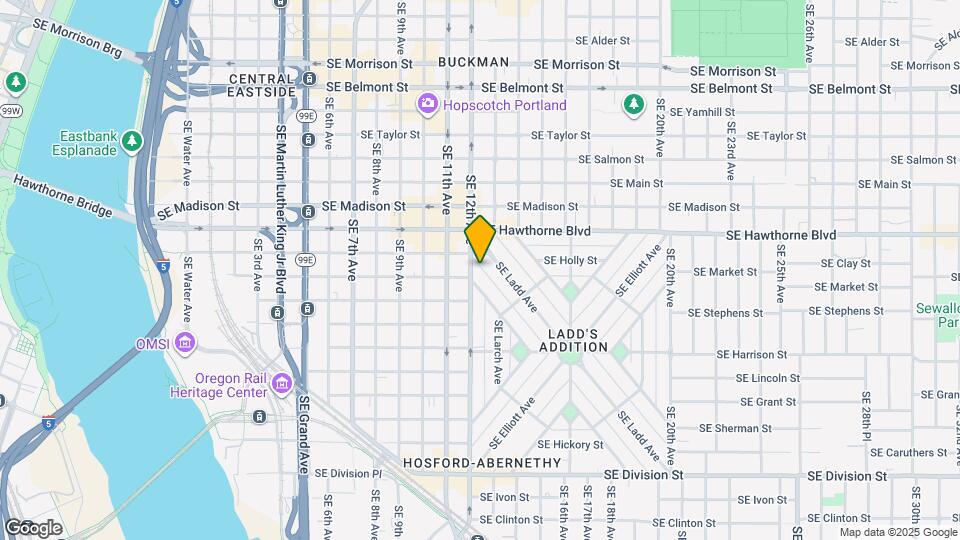 1638 SE 12th Ave Map and Location Details