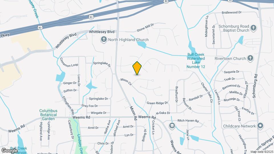 4425 Shamrock Glen Map and Location Details