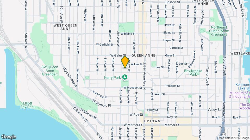 210 W Comstock St Map and Location Details