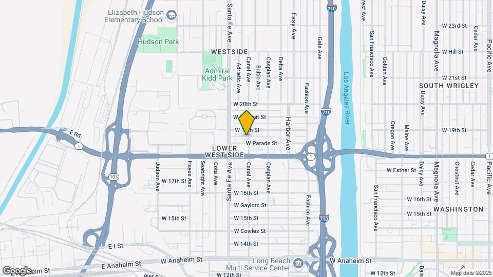 1855 Canal Ave Mapa y Detalles de la Ubicación
