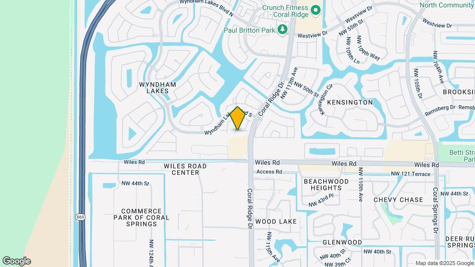 11668 NW 47th Ct Mapa y Detalles de la Ubicación