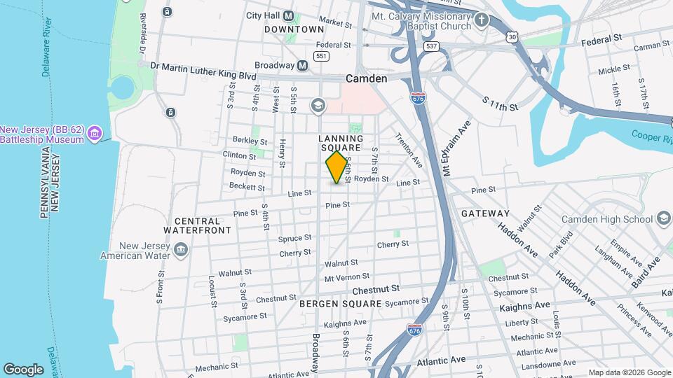 565 Line St Map and Location Details