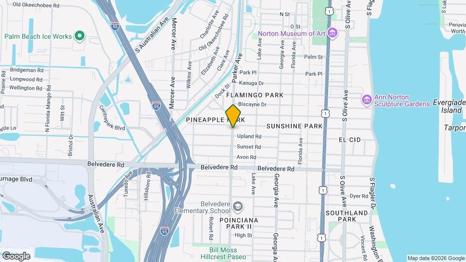 2350 Parker Ave Map and Location Details