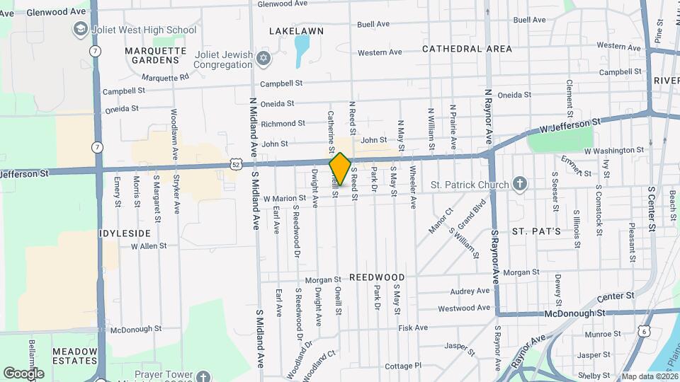 1159 W Marion St Mapa y Detalles de la Ubicación