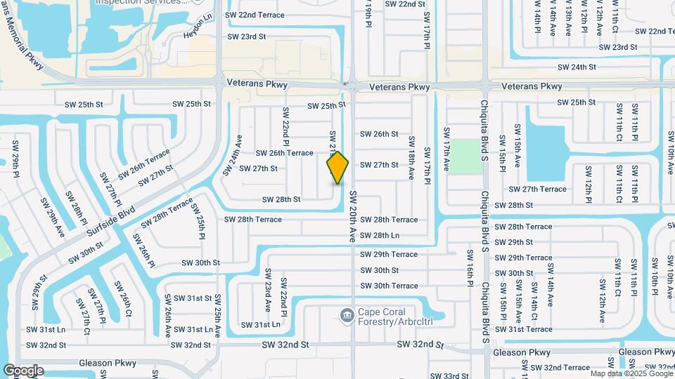 2719 SW 21st Ave Map and Location Details
