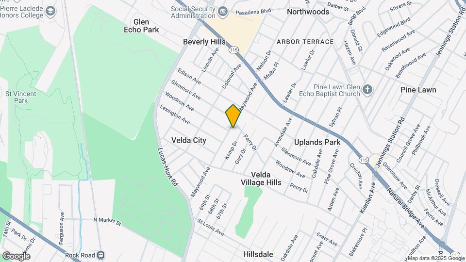 3120 Maywood Ave Map and Location Details