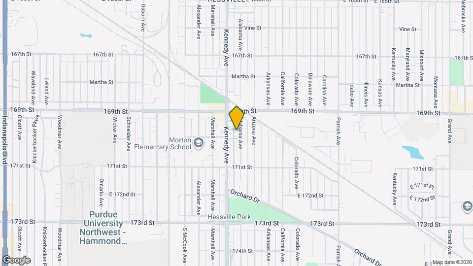 6942 Alabama Ave Mapa y Detalles de la Ubicación
