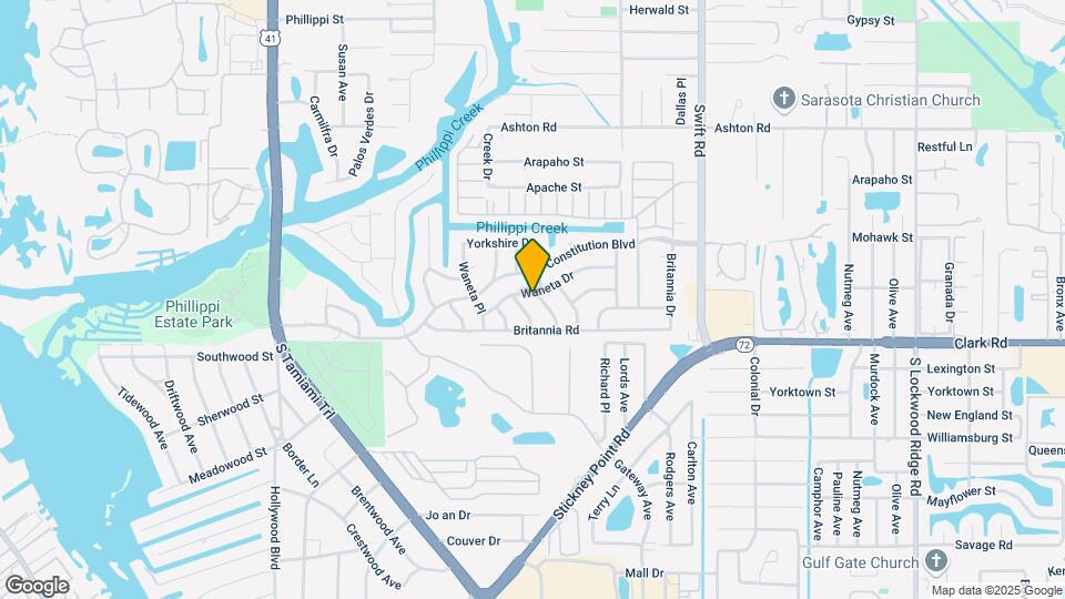 2472 Waneta Dr Map and Location Details