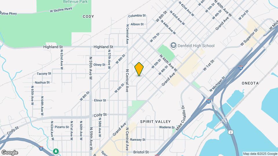 4813 W 5th St Map and Location Details