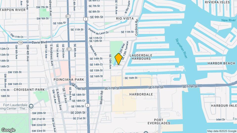 1060 SE 14th Pl, Unit 16C Map and Location Details