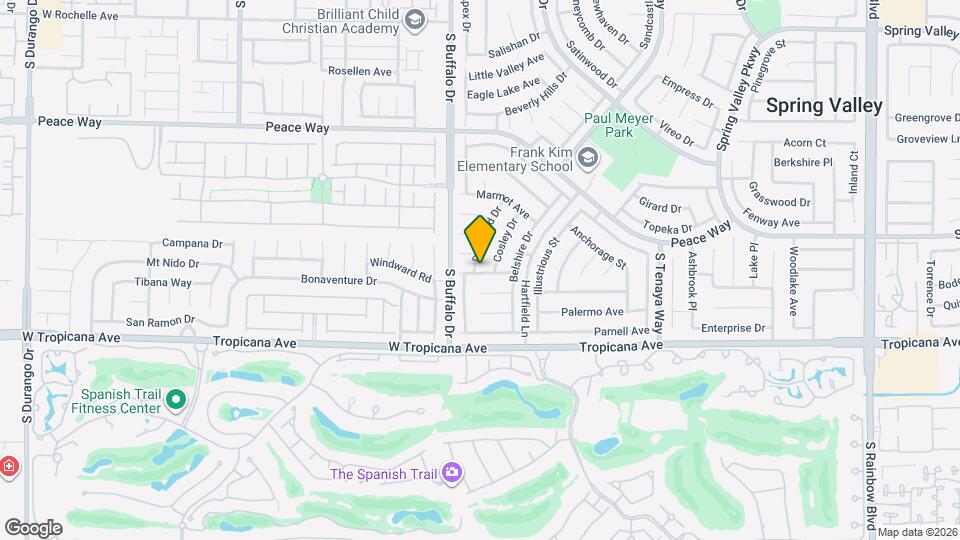 4744 Denwood Dr Map and Location Details