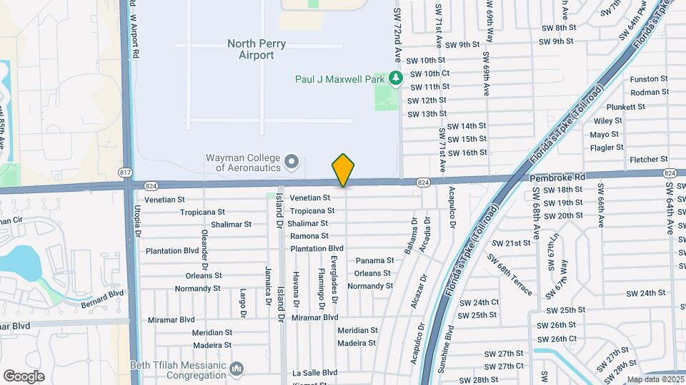 7551 Venetian St Map and Location Details