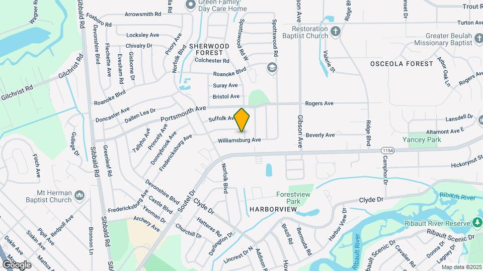 9114 Waynesboro Ave Map and Location Details